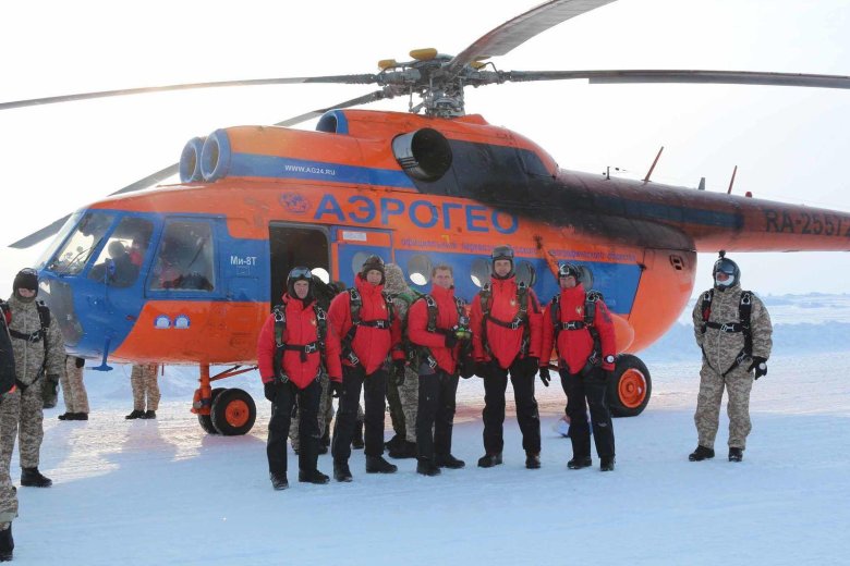 Аэрогео северный полюс