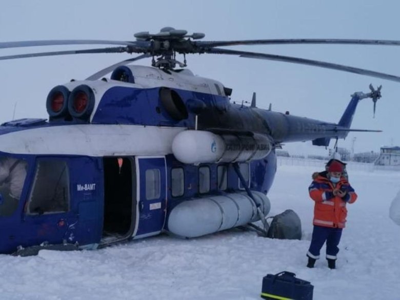 Вертолет ми 8 газпромавиа