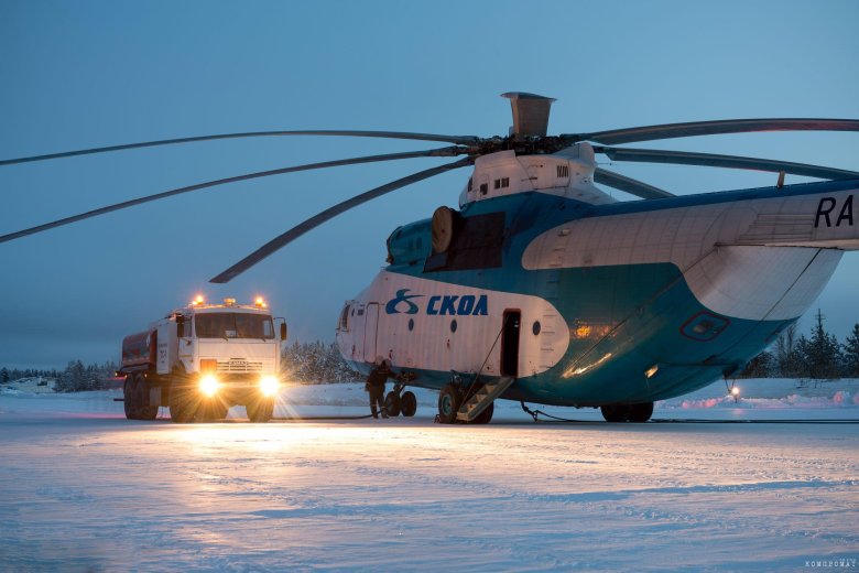 Вертолет ми 8 ямал