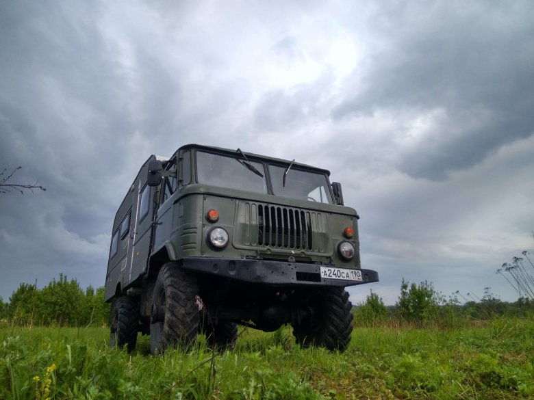 Автодом на базе газ 66