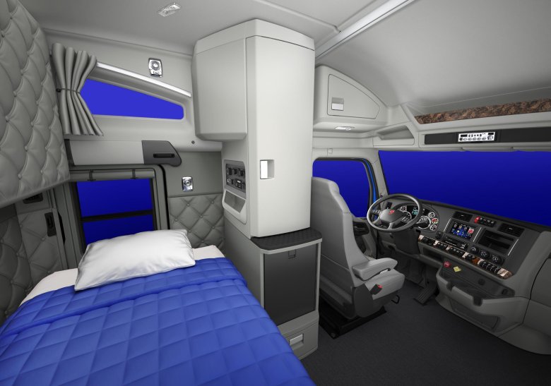 Kenworth t680 салон