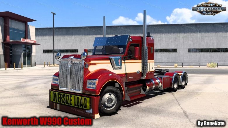 American truck simulator моды