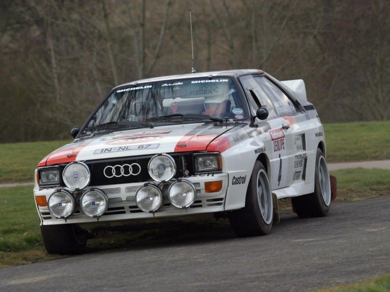 Audi 80 quattro ралли