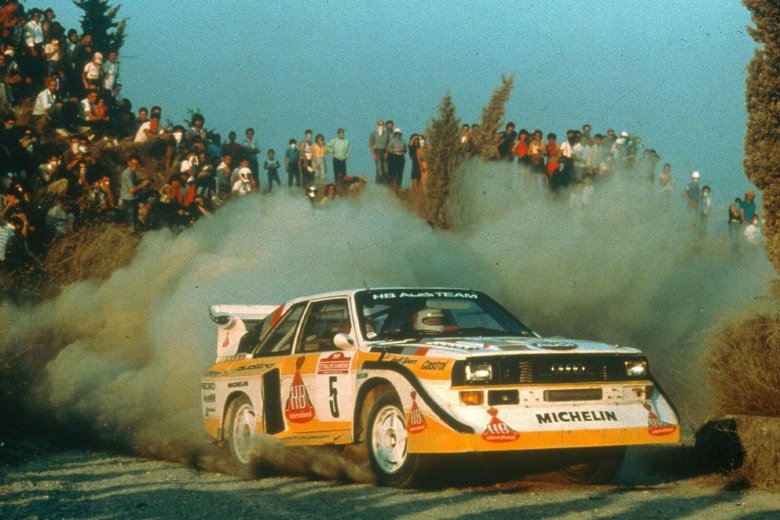 Ауди кватро ралли 1985