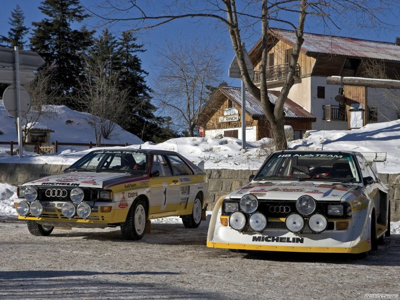 Audi quattro s1 rally