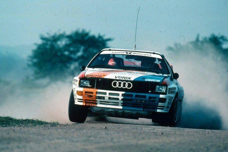 Audi quattro rally