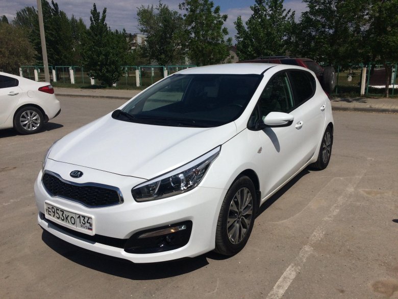 Киа сид 2017 белый