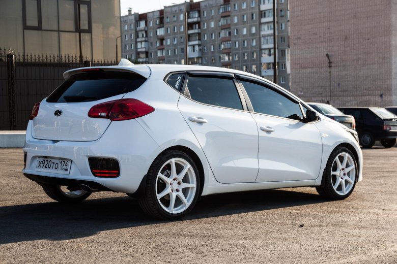 Kia ceed 2015 белый