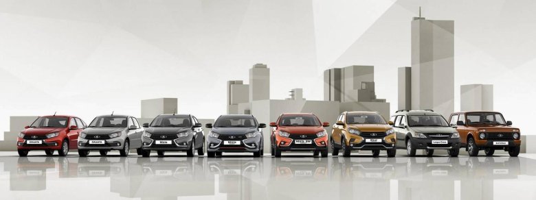 Модельный ряд лада