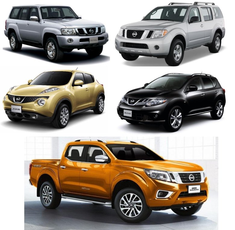 Ниссан модельный ряд