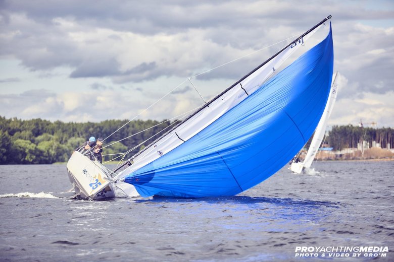 Парусная яхта спорт