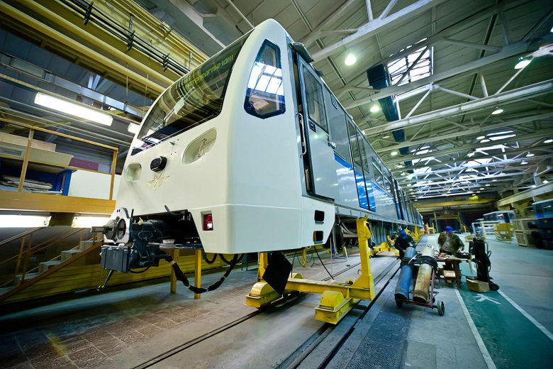 Демиховский машиностроительный завод вагон метро