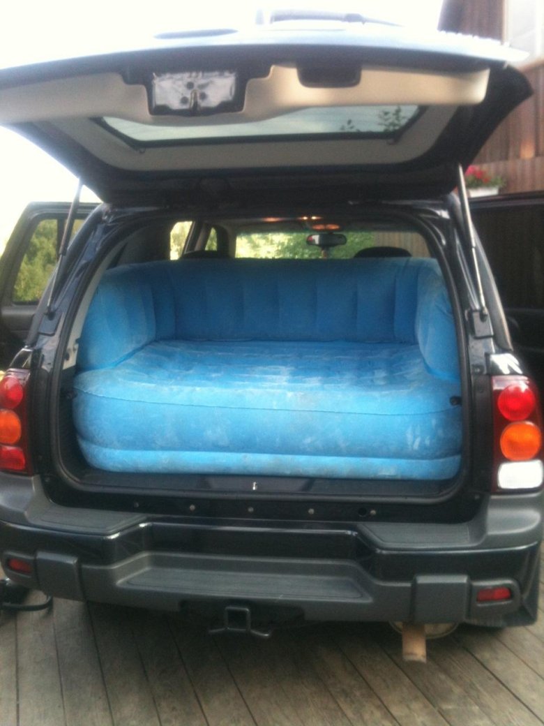 Надувной матрас в машину