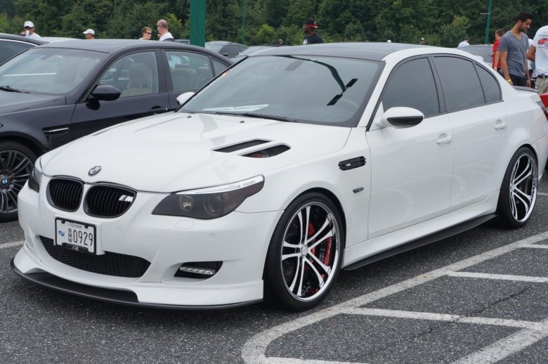 Bmw 5 e60 белая