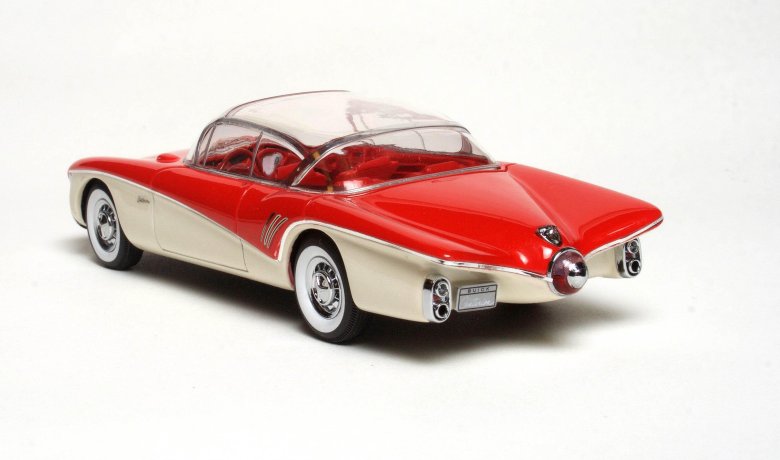 Buick centurion concept 1956 красный/белый