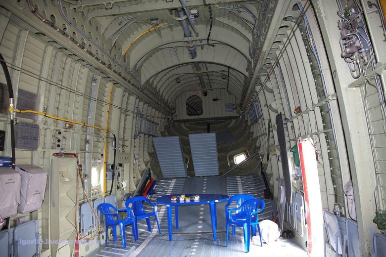 Ми-26 грузовой отсек