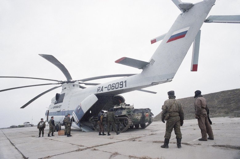 Ми 26 военно транспортный вертолёт