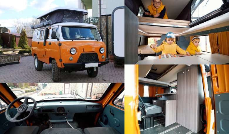 Уаз 452 буханка автодом