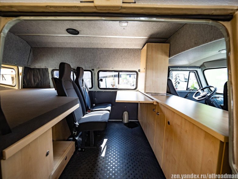 Уаз буханка автодом салон