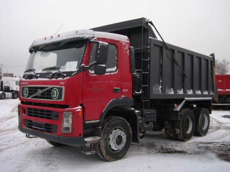 Volvo fm 400 самосвал