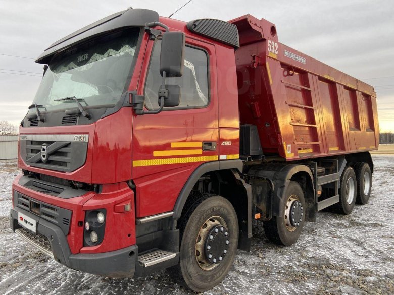 Самосвал вольво 8х4 fmx 460 новый