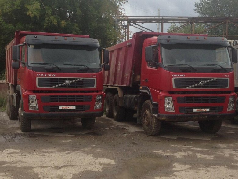 Volvo fm 6x4 самосвал