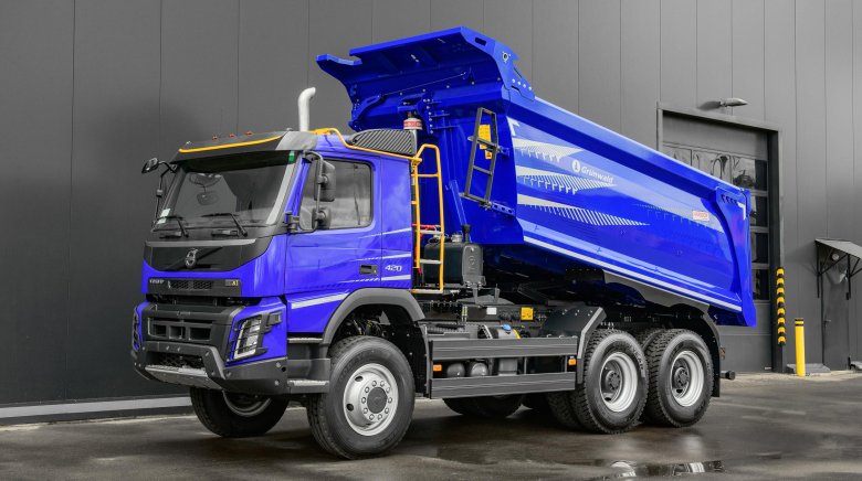 Самосвал volvo fmx 420