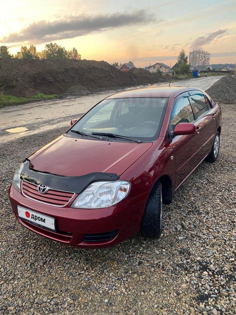 Toyota corolla 2006 e120 седан