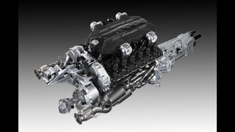 Двигатель ламборджини авентадор v12