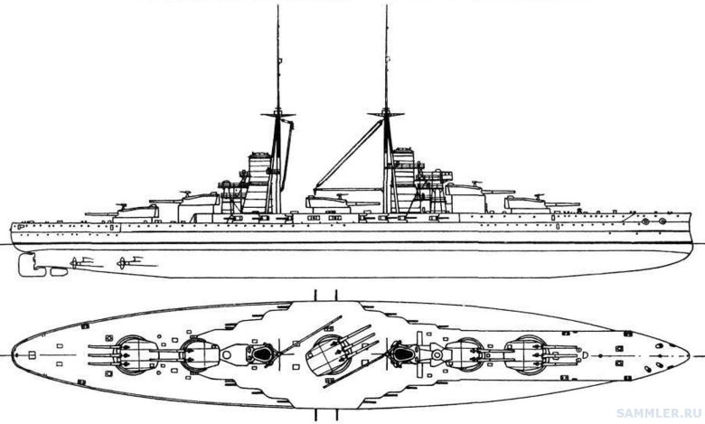 Конте ди кавур линкор