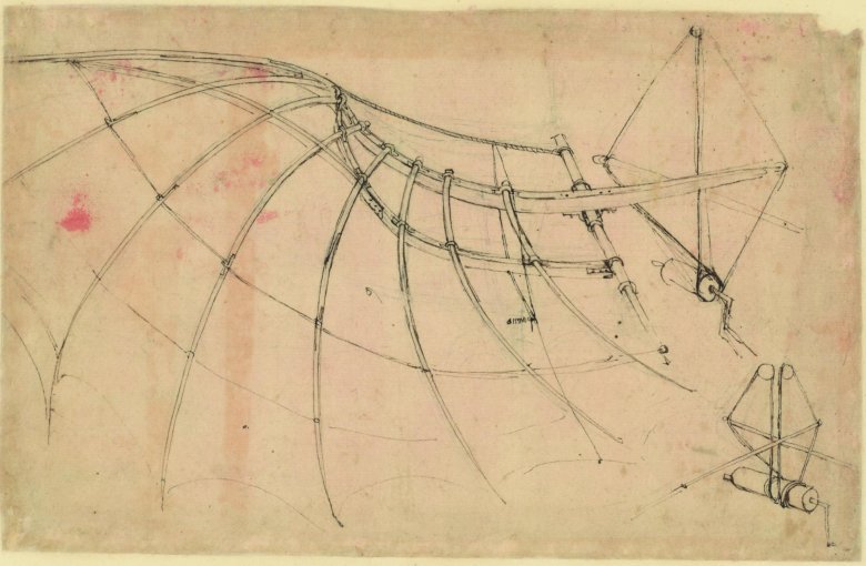 Крылья леонардо да винчи