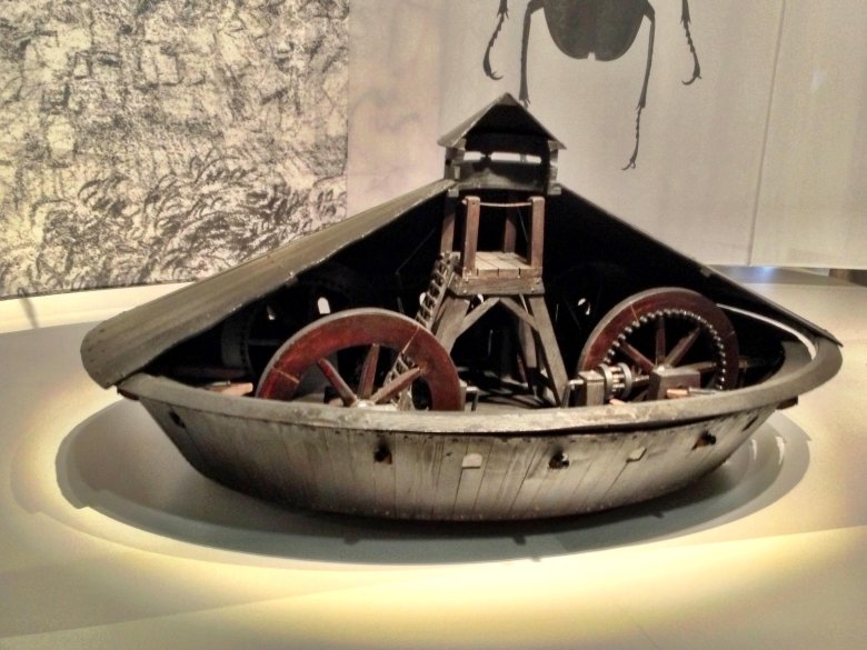 Танк леонардо да винчи