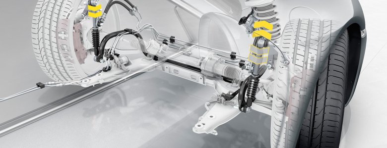 Porsche dynamic chassis control