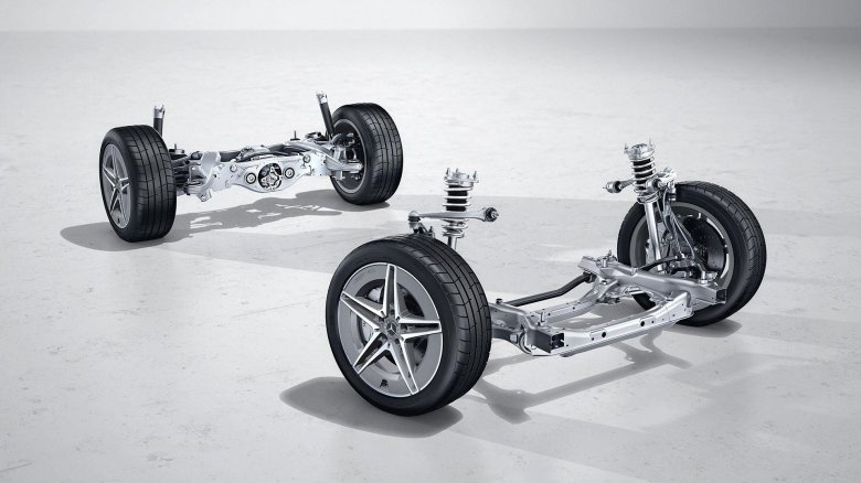 Пятирычажная подвеска мерседес