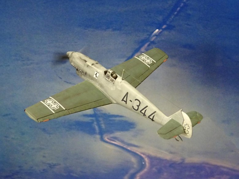 Модель самолета мессершмитт 109