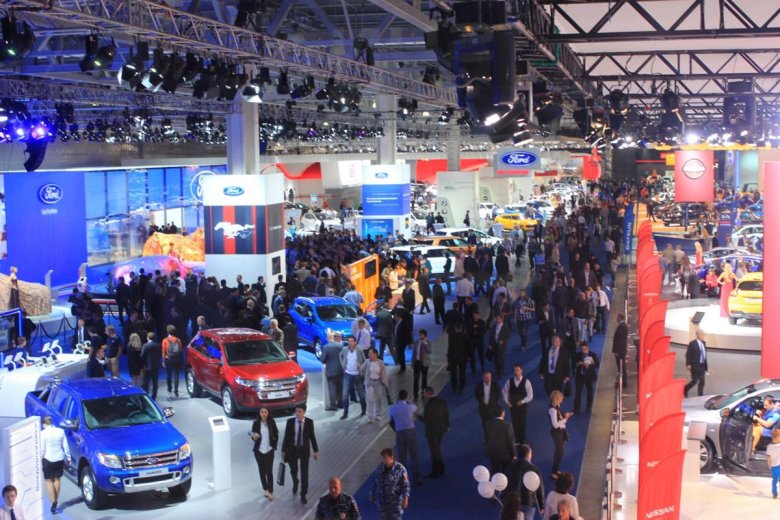 Автомобильная выставка в крокус экспо