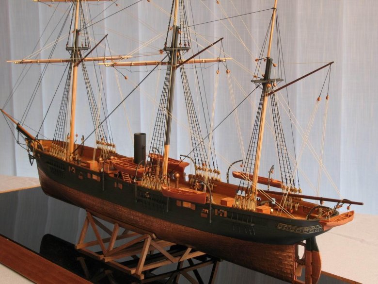 Парусно-винтовой корвет витязь