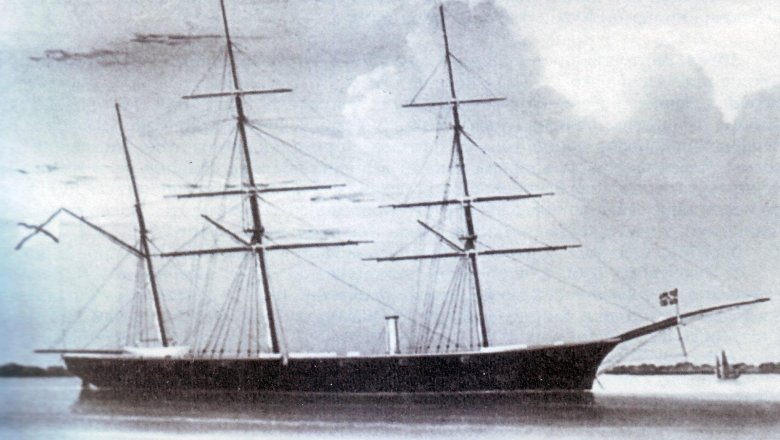 Корвет новик 1855