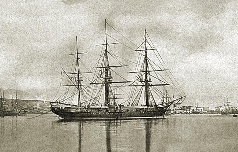 Парусно-винтовой корвет \ варяг\