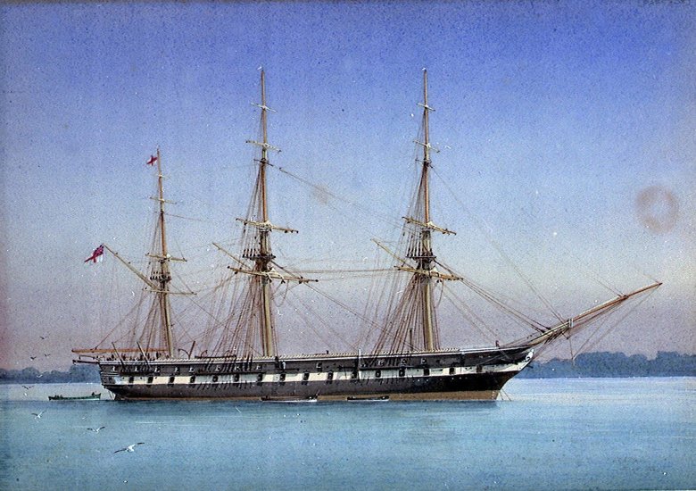 Линейный корабль парусный