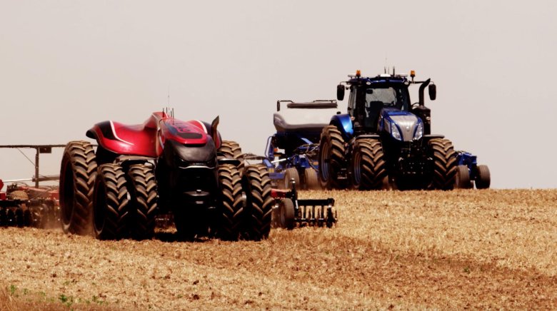 Автономный трактор case ih