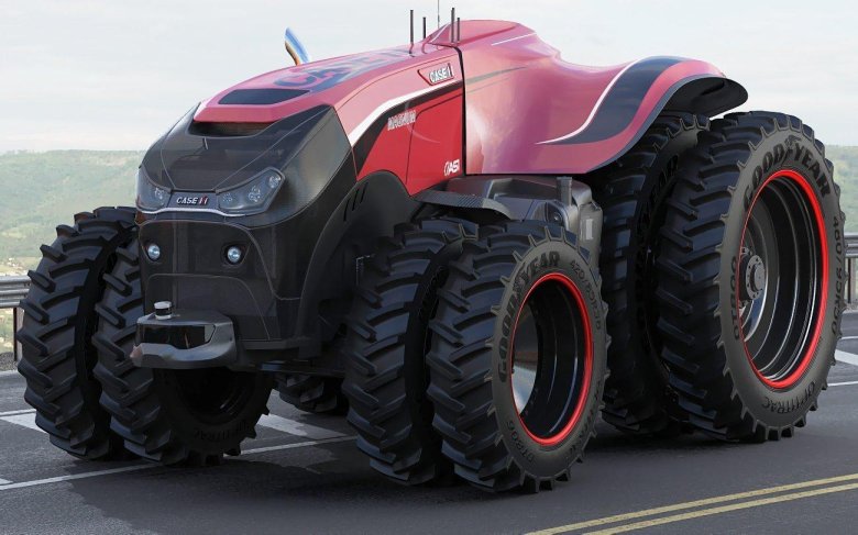 Case ih magnum autonomous tractor