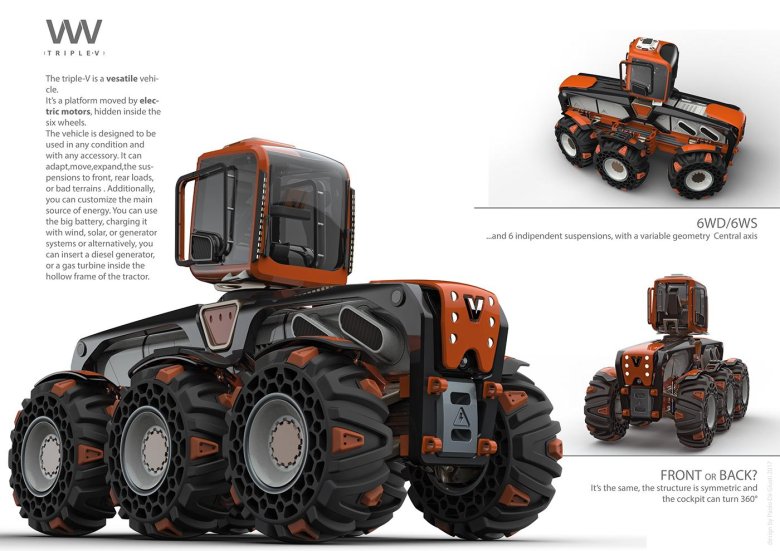 Трактор будущего valtra