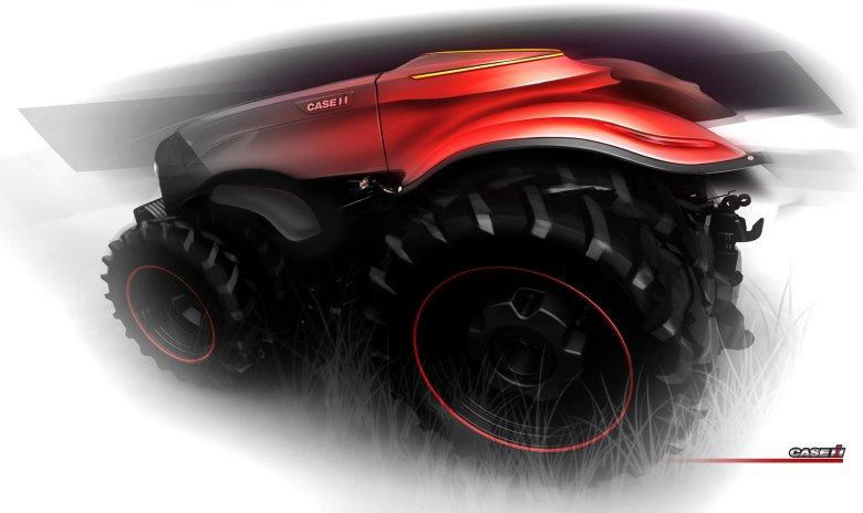 Case беспилотный трактор
