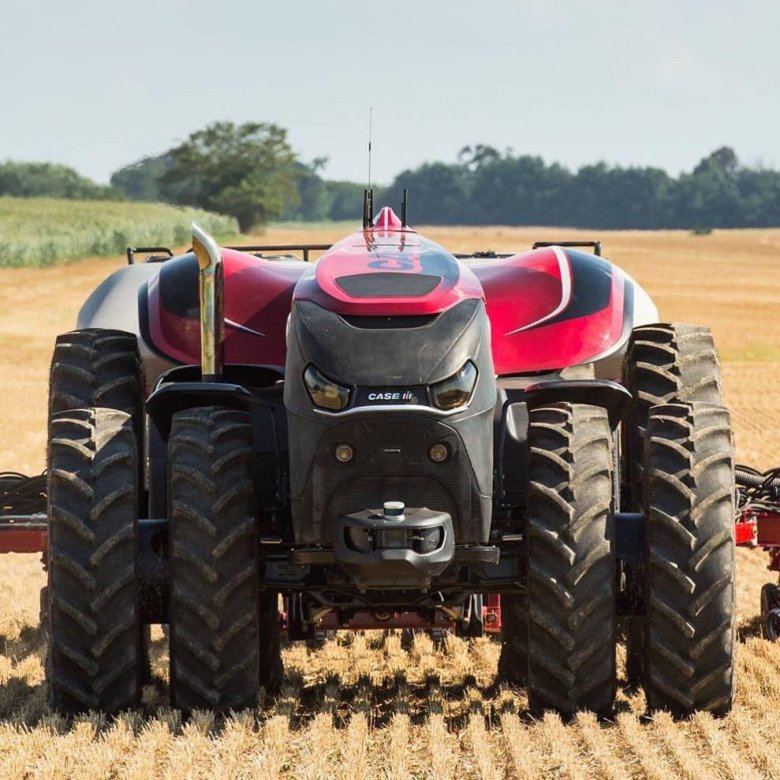 Беспилотный трактор case ih