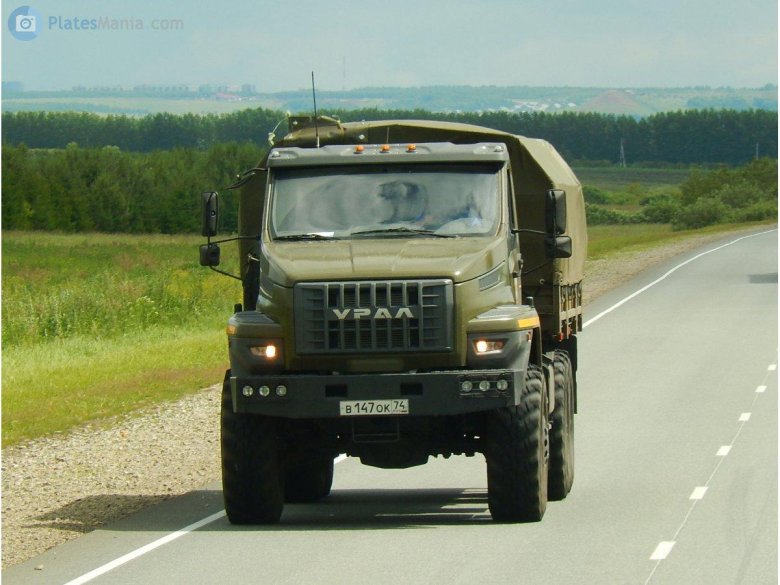 Урал 4320 некст военный