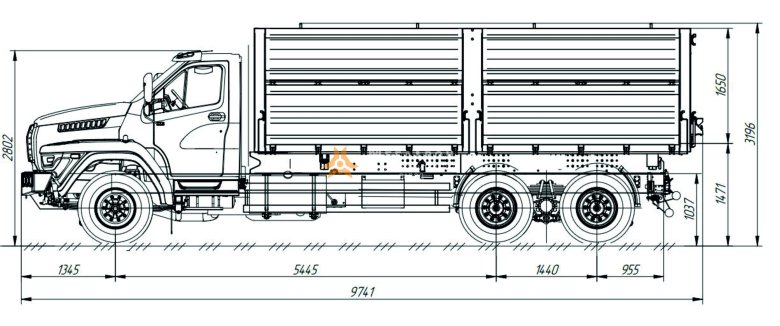 Урал некст 73945-6921-01м36