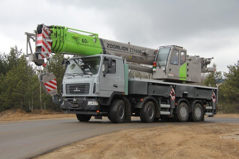 Zoomlion zmc-60 (маз)
