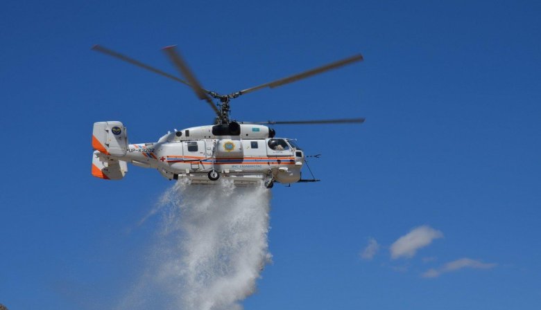 Пожарный вертолет ка 32