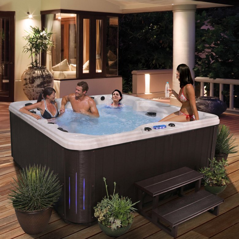 Hotspring spa гидромассажный бассейн
